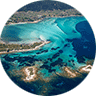 Diaporos island beach